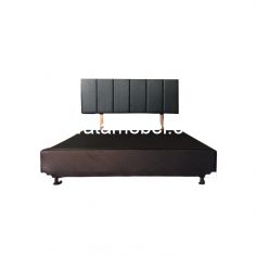 Bed Frame Size 100 - DIVAN NA 014 / Black / White